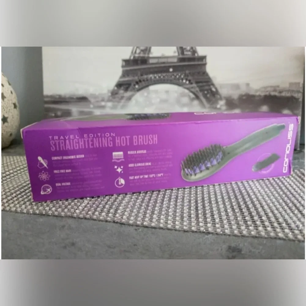 Corioliss Travel Edition Straightening Hot Brush- NEW